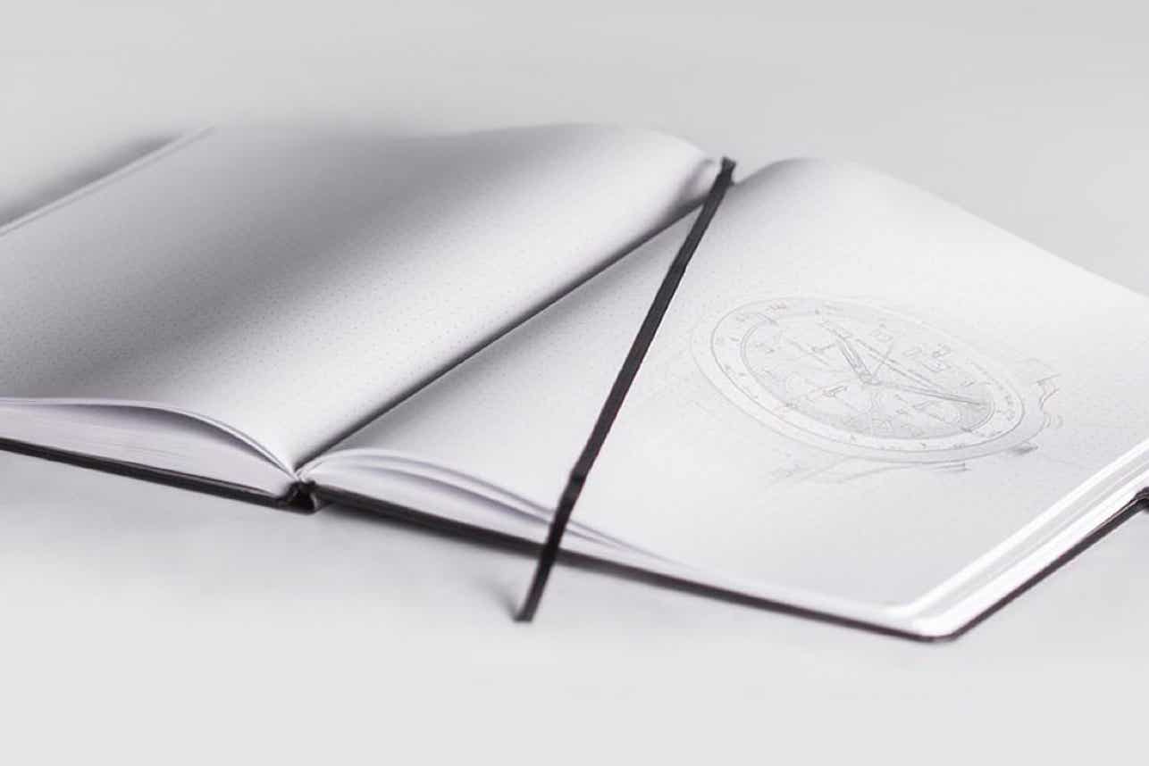Lanybook Notebook inside