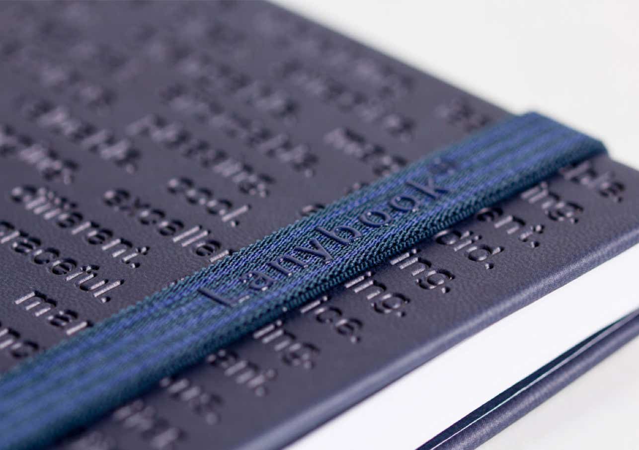 Lanybook Notebook 3D Silkondruck