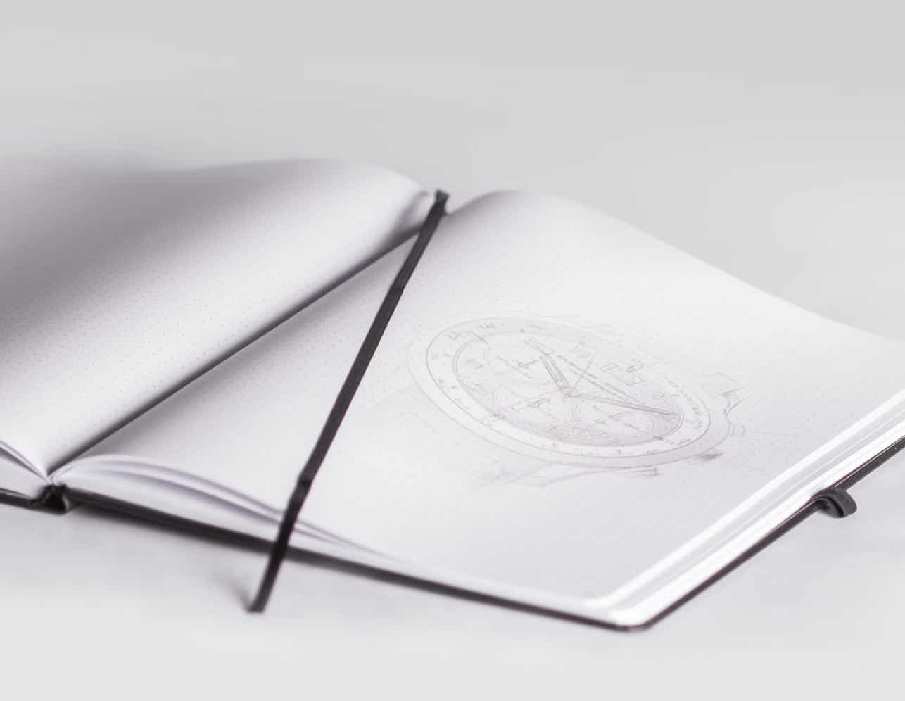 Lanybook Notebook Aufschlag